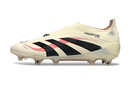 Chuteira de Campo Adidas Predator Elite LL sem cadarço FG - Bege