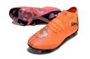 Chuteira de Campo Puma Future 8 Ultimate FG - Laranja/rosa