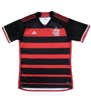 Camisa Flamengo I 24/25 - Torcedor Adidas Masculina - Preta e vermelha