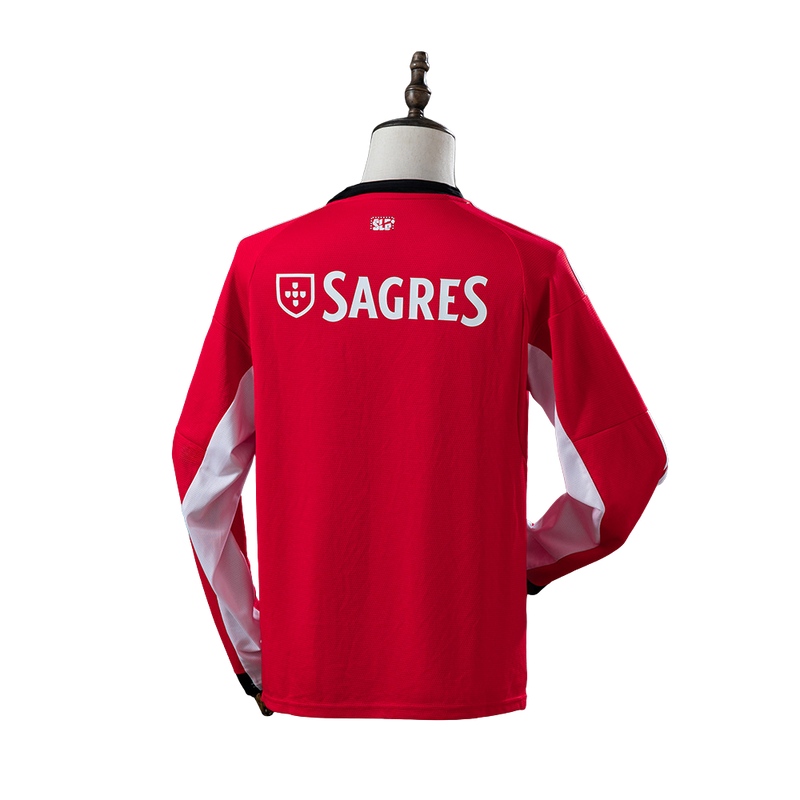 Camisa Benfica I 25/26 manga longa - Torcedor Adidas Masculina - Vermelha