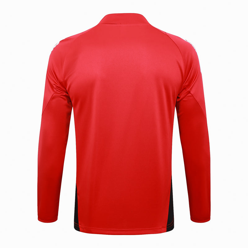 Conjunto Manchester United 24/25 - Masculino Adidas - Vermelho