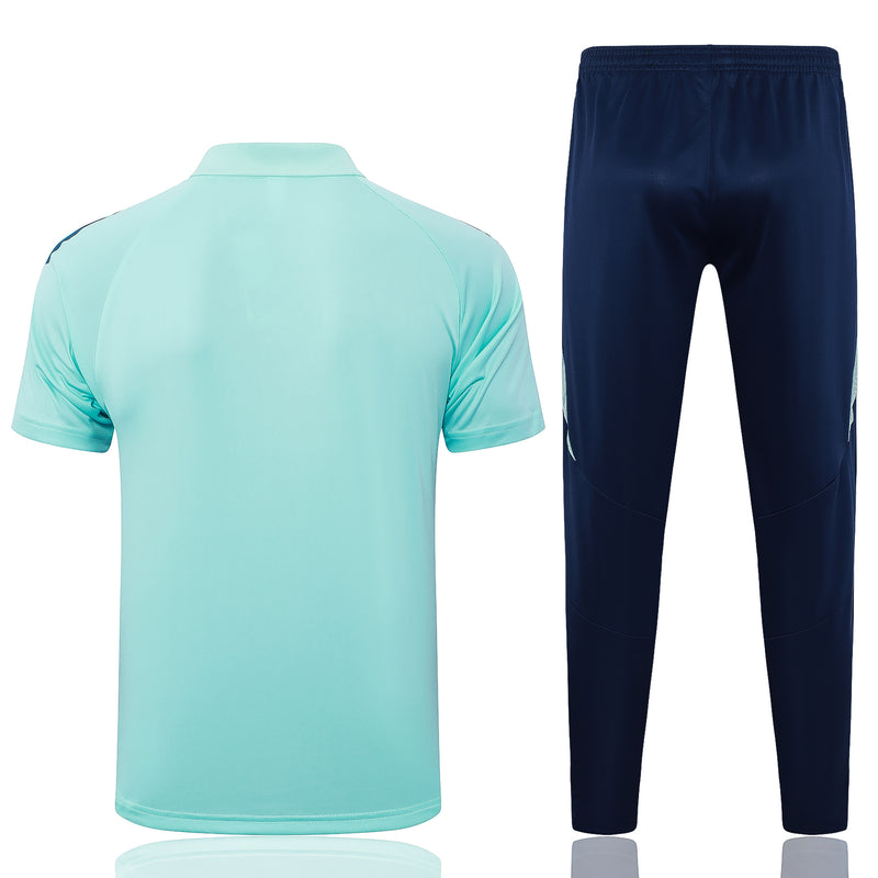 Conjunto Arsenal Treino 24/25 - Masculino Adidas - Azul Agua