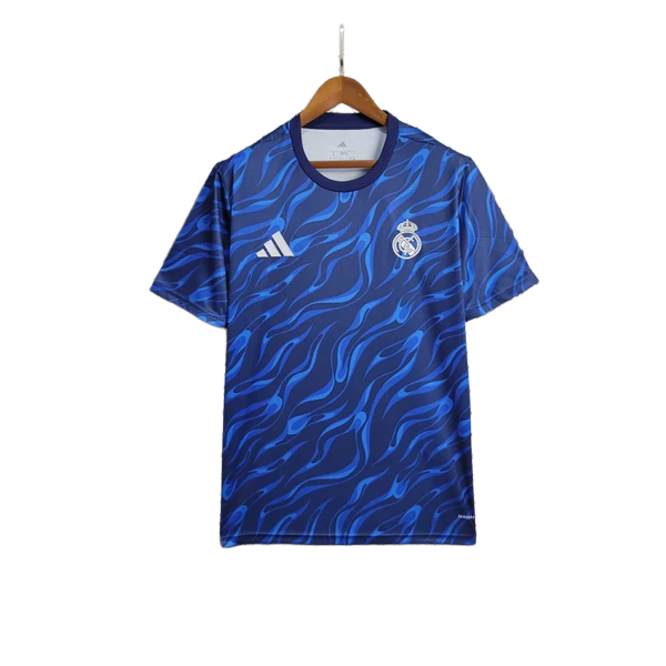 Camisa Real Madrid 25/26 Treino - Azul Marinho - Versão Torcedor
