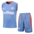 Conjunto Inter de Milão Treino Camisa Regata + short 24/25 - Masculino Nike - preto