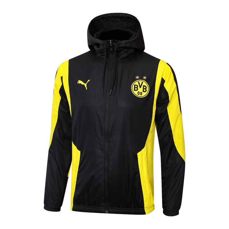 Conjunto Borussia Dortmund Treino 23/24 - Masculino Puma - Preto