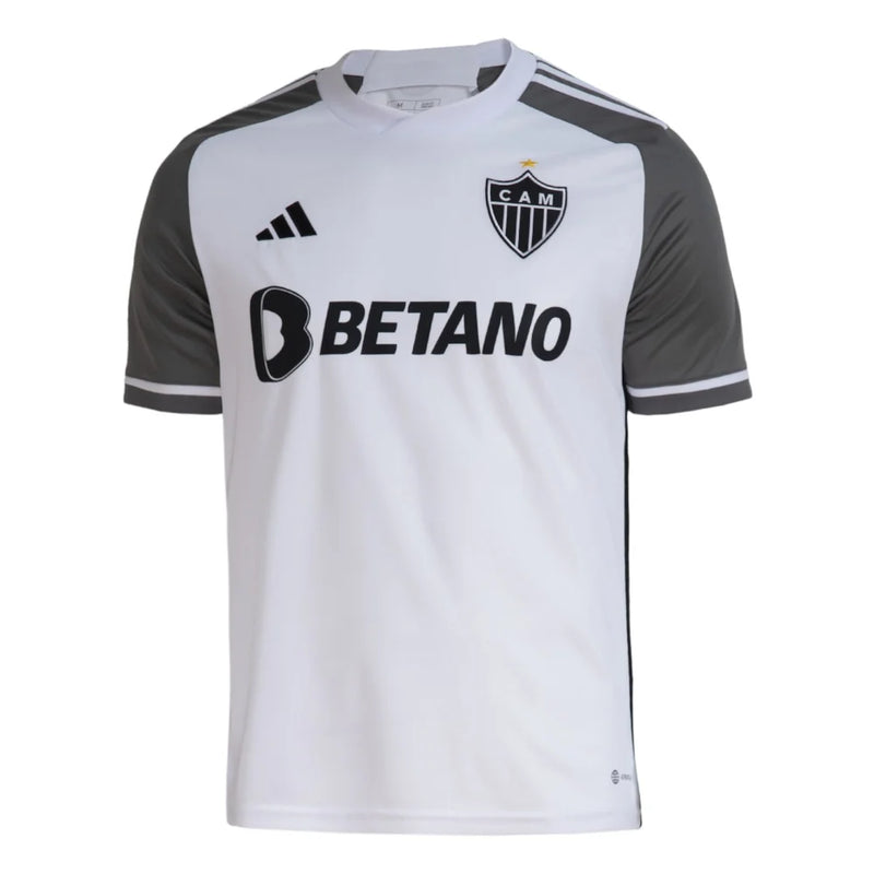 Camisa Adidas Atlético-MG II 23/24 Masculina - Branco/Cinza