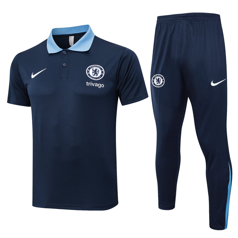 Conjunto Tottenham Treino 24/25 - Masculino Nike - Azul Escuro