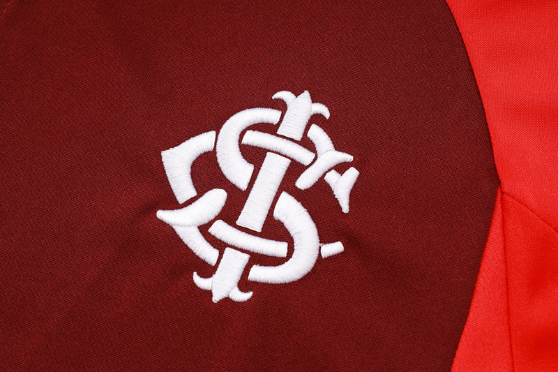 Conjunto Internacional 24/25 - Masculino Adidas - Vemelho e vinho
