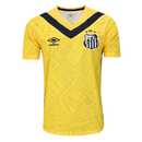 Camisa Do Peixe III 24/25 - Torcedor Umbro Masculina - Amarela com detalhes em preto