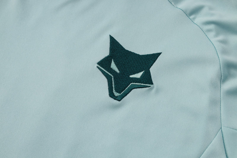 Conjunto Cruzeiro Treino 24/25 - Masculino Adidas - Azul Cinza Claro
