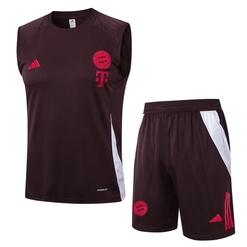Conjunto Bayern München 24/25 - Borgonha Escuro