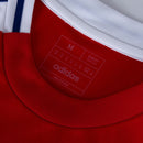 Camisa Arsenal I 24/25 - Torcedor Adidas Masculina - Branca com detalhes em azul e vermelho