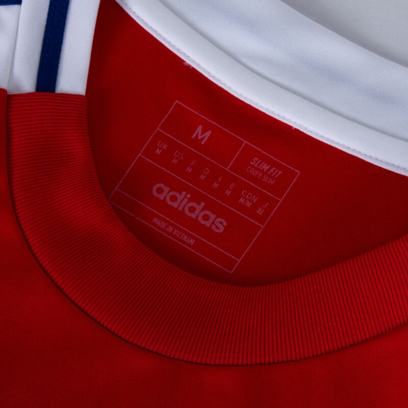 Camisa Arsenal I 24/25 - Torcedor Adidas Masculina - Branca com detalhes em azul e vermelho