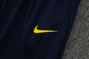 Conjunto Barcelona Treino 24/25 - Masculino Nike - Azul (Ombros Roxos)