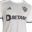 Camisa Atlético Mineiro II 24/25 - Torcedor Adidas Masculina - Branca com detalhes em cinza