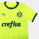 Camisa Palmeiras III 23/24 - Torcedor Puma Feminina - Verde fluorescente