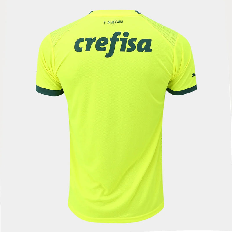 Camisa Palmeiras IIl 23/24 Puma Torcedor Masculino - Verde Limão