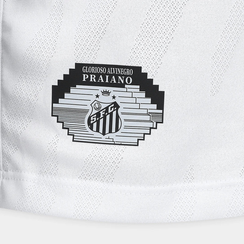 Camisa Santos I 25/26 - Torcedor Umbro Feminina - Branca