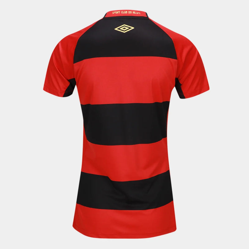 Camisa Sport Recife lI 25/26 - Torcedor Umbro Feminina - vermelho e preto