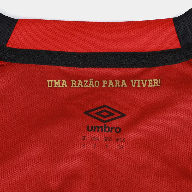 Camisa Sport Recife lI 25/26 - Torcedor Umbro Feminina - vermelho e preto