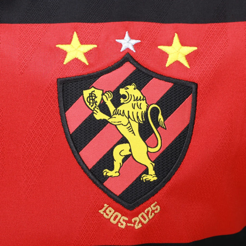 Camisa Sport Recife lI 25/26 - Torcedor Umbro Feminina - vermelho e preto