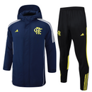 Flamengo cotton jacket + Adidas 24/25 pants - Blue