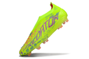 Chuteira de Campo Adidas Predator Elite LL sem cadarço FG - Verde Limão