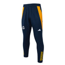 Conjunto Real Madrid Treino 24/25 - Masculino Adidas -   Azul Royal Mangas Compridas (Mangas Amarelas)