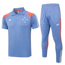 Conjunto Cruzeiro Treino Polo 24/25 - Masculino Adidas - Azul