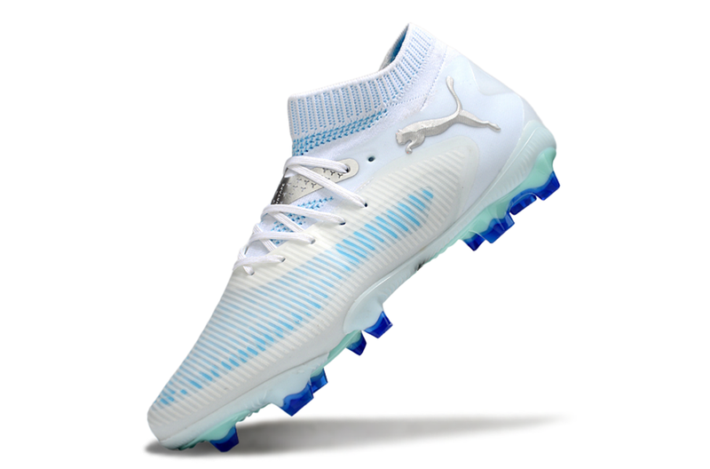 Chuteira de Campo Puma Future 8 Ultimate FG - Branco azulado