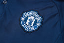 Conjunto Manchester United Treino 24/25 - Masculino Adidas - Azul royal