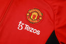 Conjunto Manchester United 24/25 - Masculino Adidas - Vermelho