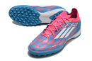 Chuteiras de futebol adidas F50 Pro TF - Azul/Rosa