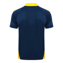 Conjunto Real Madrid Treino 24/25 - Masculino adidas - Azul Royal (gola amarela)