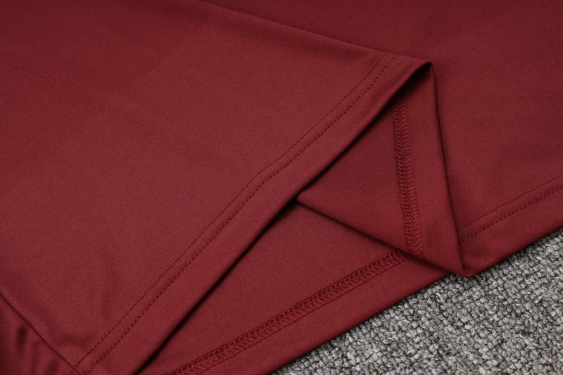 Conjunto Internacional Treino 24/25 - Masculino Adidas - Vermelho e vinho
