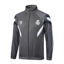 Conjunto Real Madrid Treino 24/25 - Masculino Adidas - cinza escuro