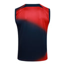 Paris Saint-Germain Training Set Tank Top Shirt + Shorts 24/25 - Men's Nike - Red and Blue