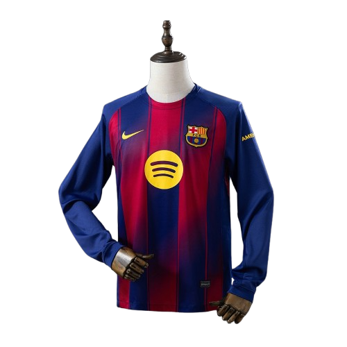 Camisa Barcelona l 25/26 Manga Longa - Torcedor Masculina