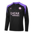 Conjunto Paris Saint-Germain Treino 24/25 - Masculino Jordan - Preto