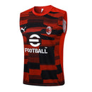 Conjunto Milan Treino Camisa Regata + short 24/25 - Masculino Puma - vermelho e preto