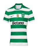 Camisa Sporting Lisboa I 25/26 - Torcedor Nike Masculina - Verde com detalhes em branco e preto