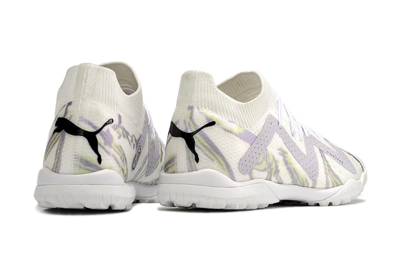Chuteiras de futebol Puma Future X Powercat Tokyo Match TF - Branca