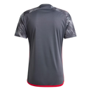 Camisa Flamengo III 25/26 - Torcedor Adidas Masculina - Preta com detalhes em cinza e vermelho