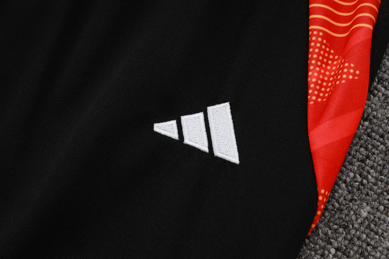 Conjunto Bayern München Treino 24/25 - Masculino adidas - Vermelho