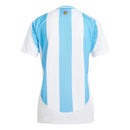 Argentina National Team Home Shirt 24/25 - Adidas Women's Fan Shirt - White with blue stripes
