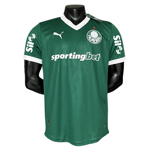 Camisa Palmeiras 25/26 I Home - Todos os Patrocínios - Versão Jogador