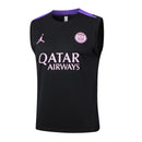 Paris Saint-Germain Training Set Tank Top Shirt + Shorts 24/25 - Men's Jordan - Black