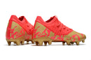 Chuteira de Campo Puma Future Z 1.3 Teazer FG - Laranja/Ouro escovado