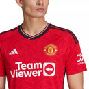 Camisa Manchester United l 23/24 - Torcedor Adidas Masculina - Vermelho