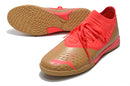Chuteiras de futebol Puma Future Z 1.3 Teazer IC - Vermelho/Ouro escovado